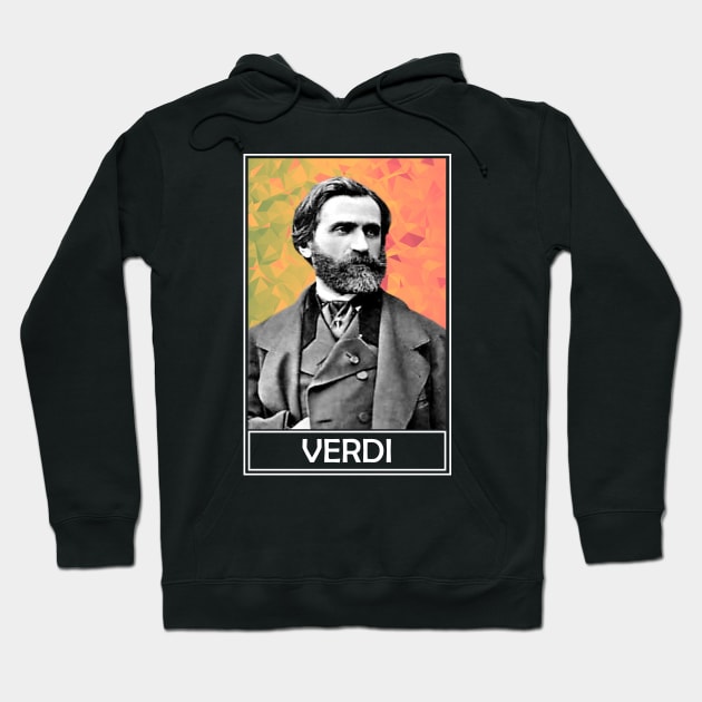 Giuseppe Verdi Hoodie by TheMusicophile